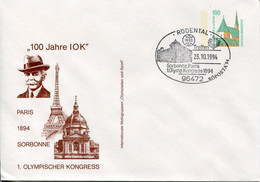 Germany Deutschland Postal Stationery - Cover - Altötting Design - Olympic Movement - Buste Private - Usati