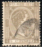 PUERTO RICO 1878 O - Puerto Rico