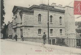 Delcampe - LOZERE : Mende :  Le Theatre, - Mende