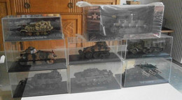 Lot Maquettes 7 Véhicules Militaires Neufs 1/43 - Tanques