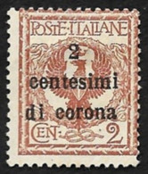 ITALIE  -  Trente Et Trieste 1919 - YT 2 - Sans Gomme - Trente & Trieste
