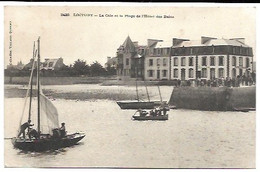 Delcampe - 29 Loctudy - La Cale Et La Plage De L'hôtel Des Bains - Loctudy