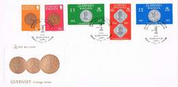44994. Carta GUERNSEY 1980. Coins, Coinage Series - Guernesey