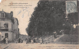Delcampe - FONTENAY LE COMTE        PLACE VIETE  ROUTE DE LA CHATAIGNERAIE - Fontenay Le Comte