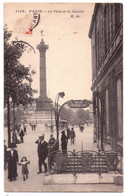 9524 - Paris ( IVe ) - La Place De La Bastille ( Entrée Du Métropolitain ) - C.M. , N°1126 - - District 04