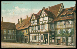 QUEDLINBURG - Kloppstockhaus - Animée - Colorisée - Verlag KNACKSTEDT NATHER Serie 65 N° 1 - 1912 - Quedlinburg