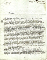 MARINE NAVIGATION 1855 LETTRE  AFFAIRES FAMILLE RENTES  ETC Lieutenant De Vaisseau Carpentin à Bord De L’Annibal Toulon - Historical Documents