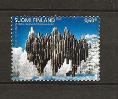 Finland 2002 NORDEN: Art Of The 20th. Century, Passio Musicae; Sculpture In Memory Of Jean Sibelius, Helsin Mi  1624 MNH - Unused Stamps