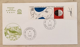 TAAF Mammiferes Marins, Yvert  PA 89  FDC Enveloppe 1 Er Jour.  (2) - Other & Unclassified