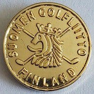 Finland Suomen Golfliitto Finnish Golf Association Federation Union PIN A7/6 - Golf