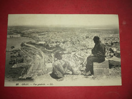 CARTE POSTALE ALGERIE N°52 ORAN VUE GENERALE 1916 Voyagé Pas Timbré - Oran