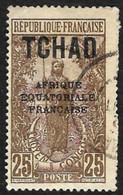 TCHAD  1924  -   YT  26 -   Oblitéré - Gebraucht