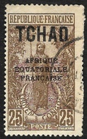 TCHAD  1924  -   YT  26 -   Oblitéré - Used Stamps