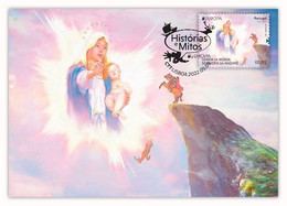 Portugal & Maximum Card, Europa CEPT, History And Myths, Legend Of Our Lady Of Nazareth 2022 (77761) - 2022