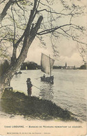 LIBOURNE - Barques De Pêcheurs Remontant Le Courant - 2268 - Libourne