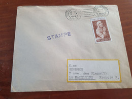 Vatican - Enveloppe Pour La France En 1962 - M 81 - Brieven En Documenten