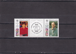 Swaziland Nº 586 Al 587 - Swaziland (1968-...)