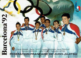 SPORT-JUDO -BARCELONA 92-FEDERATION FRANCAISE DE JUDO-JUJITSU-JEUX OLYMPIQUES - Lutte