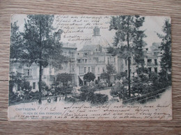 Delcampe - ESPAGNE CARTAGENA PLAZA DE SAN FRANCISCO - Murcia