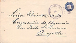 EL SALVADOR - LETTER 1895 STA. ANA > ACAJUTLA / ZL210 - El Salvador