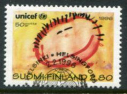 FINLAND 1996 UNICEF Children's Aid Used.  Michel 1331 - Usados