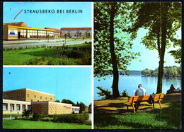 F7490 - Strausberg - Kaufhalle Klub Am See - Verlag VEB Bild Und Heimat Reichebach - Strausberg