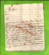 1759 BOURDEILLE (S) (Dordogne) Pour AUBENAS Par T(h)oulouze Manufacture Royale D’Aubenas SOIE Mr DEDIER DEYDIER - ... - 1799