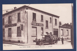 CPA [69] Rhône Lyon Camion Publicité Vins ROZE Non Circulé - Sonstige & Ohne Zuordnung