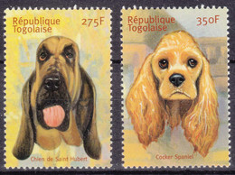 Togo 2001 Dogs Mi#3220,3223 Mint Never Hinged - Togo (1960-...)