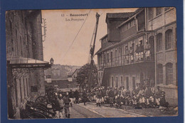 CPA [90] Territoire De Belfort > Beaucourt Les Pompiers Fireman Circulé - Beaucourt