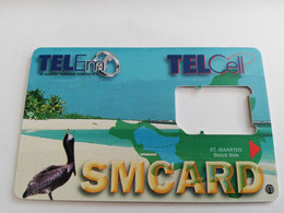 ST MAARTEN DUTCH  TELEM PELICAN    SIM  /GSM CARRIER/WITHOUT CHIP       ** 9558** - Antille (Olandesi)