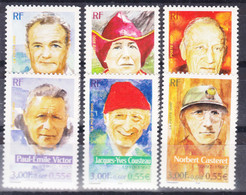 France 2000 Mi#3483-3488 Mint Never Hinged - Unused Stamps