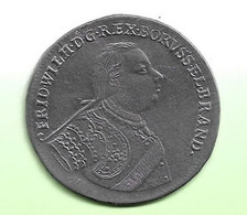 2052a: Friedrich Wilhelm I., 1/2 Taler 1721 Brandenburg- Preußen (Alter Auktionspreis 1.000.- € Erzielt) - Taler En Doppeltaler