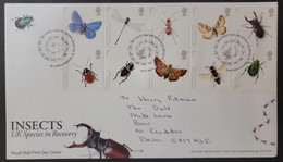 SO) ENGLAND, INSECTS, BUTTERFLIES, FIREFLIES, FDC - Sonstige
