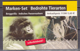 Germany 2001 Animals Carnet Booklet (5 Sets Inside) - Neufs