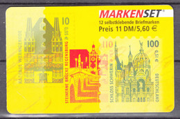 Germany 2001 Carnet Booklet MH 43 - Ungebraucht