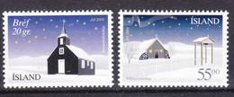 Iceland 2001 Mi#998-999 Mint Never Hinged - Neufs