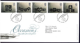 Great Britain 2001 Occasions FDC - 2001-10 Ediciones Decimales