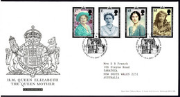 Great Britain 2002 Queen Elizabeth The Queen Mother FDC - 2001-2010. Decimale Uitgaven