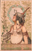 Illustration Art Nouveau De Basch Arpad - Femme Guerrière - Carte Dos Simple De 1901 - Other Illustrators