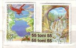 2001 EUROPA -Year Of Water 2v.- Used/oblitere (O) BULGARIA / Bulgarie - Used Stamps