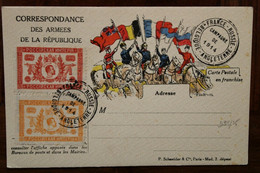 1914 Belgique France Russie Angleterre Cover Ww1 Wk1 Armée Belge Campagne 1914 1918 Guerre - Guerre De 1914-18