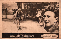 Tour De France, étape Nîmes-Toulon 1925, Contrôle D'Aix - Equipe Automoto-Hutchinson, Jean Barthélémy (ou Honoré?) - Cyclisme