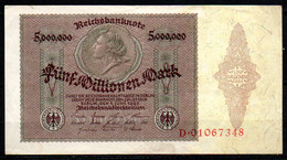 659-Allemagne 5mm 1923 D010 - 5 Millionen Mark