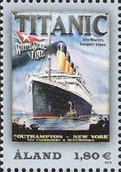 Aland Islands Åland Finland 2012 Titanic 100 Years Poster Stamp Mint - Aland