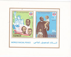 Yemen 1968, Postfris MNH, Fight Against Racial Discrimination - Jemen