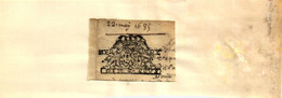 Cachet Généralité Bourges 1685 10 Sous - Seals Of Generality