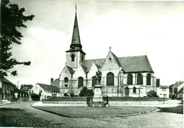 Meise : De Kerk - Standbeeld Baron D'Hooghvorst - Meise