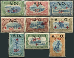 RUANDA-URUNDI - Y&T  N° 36-44 * - Unused Stamps