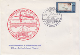 DDR 1982 Cover Internationales Polarjahr Ca Potsdam 4.10.1982 (57736) - Internationale Pooljaar